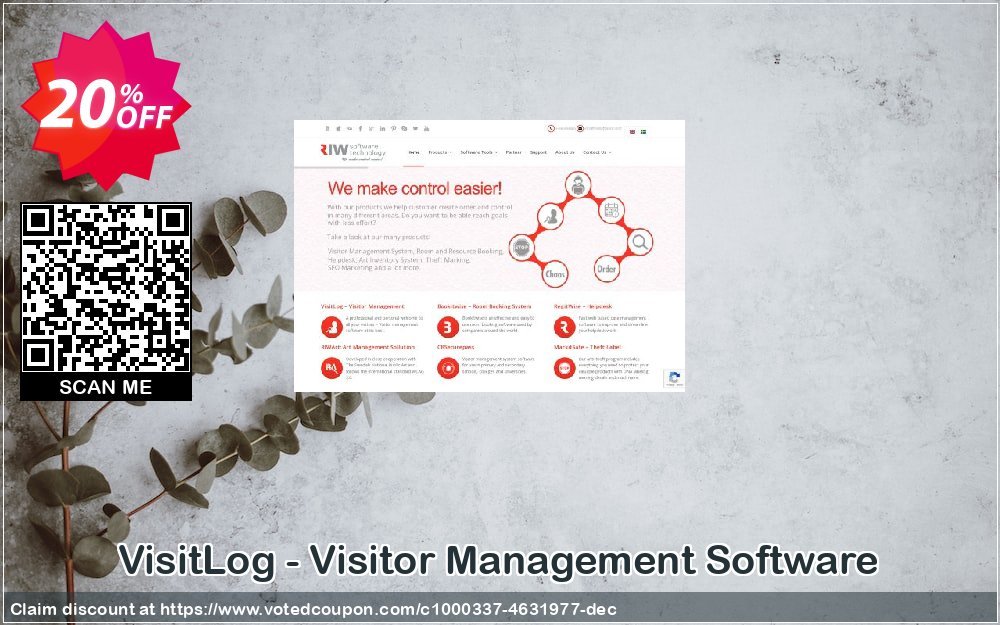 VisitLog - Visitor Management Software Coupon, discount VisitLog - Visitor Management Software awful discounts code 2023. Promotion: awful discounts code of VisitLog - Visitor Management Software 2023