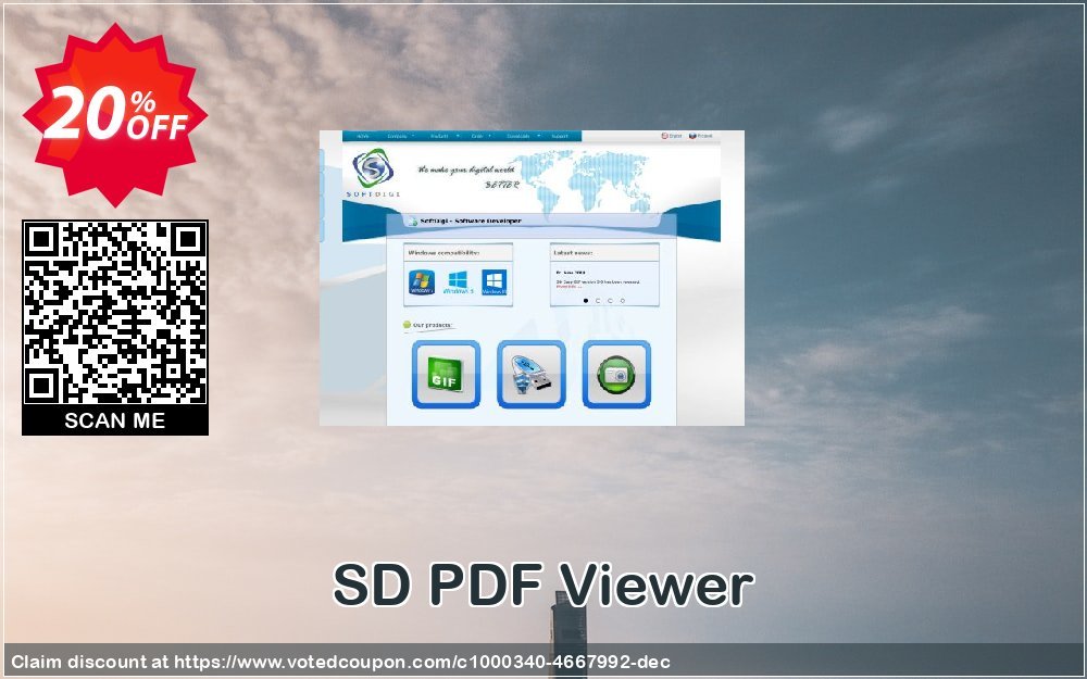 SD PDF Viewer Coupon, discount SD PDF Viewer (Standard license, 1-299 Workstation) Impressive deals code 2023. Promotion: excellent discounts code of SD PDF Viewer (Standard license, 1-299 Workstation) 2023