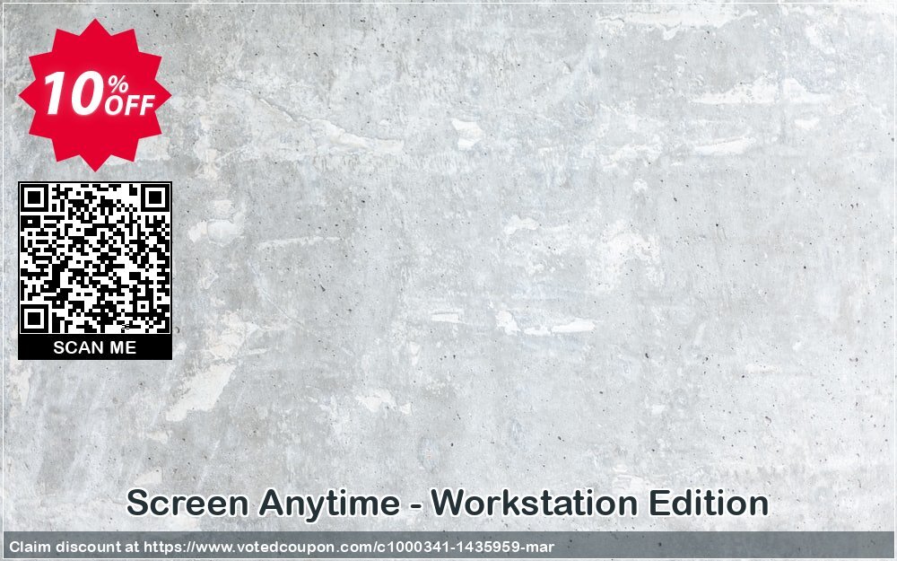 Screen Anytime - Workstation Edition Coupon, discount Screen Anytime - Workstation Edition impressive discounts code 2024. Promotion: impressive discounts code of Screen Anytime - Workstation Edition 2024