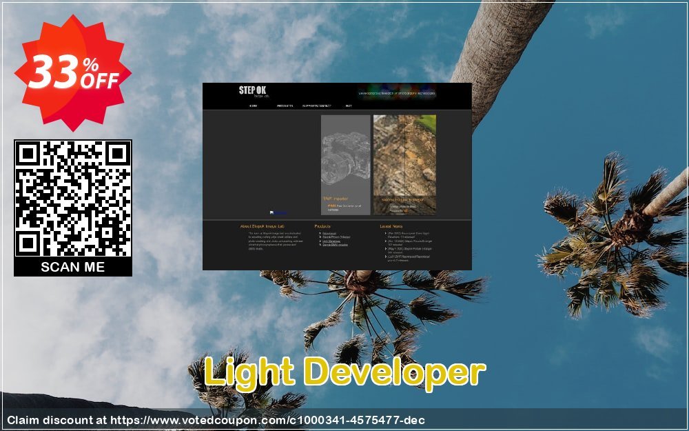 Light Developer Coupon, discount Light Developer amazing offer code 2024. Promotion: amazing offer code of Light Developer 2024