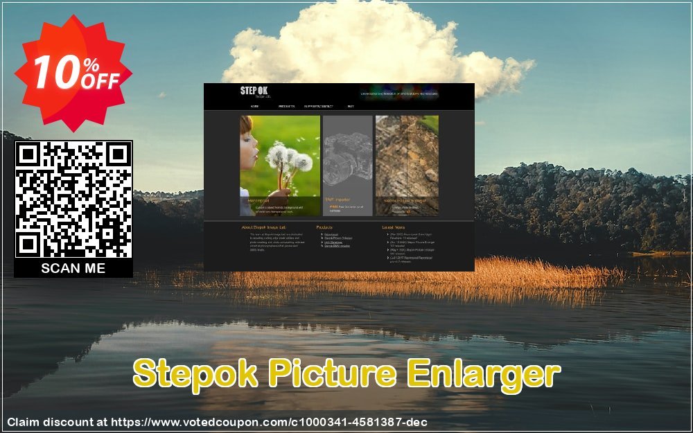 Stepok Picture Enlarger Coupon, discount BitsDujour-StepokPE. Promotion: wonderful promo code of Stepok Picture Enlarger 2024