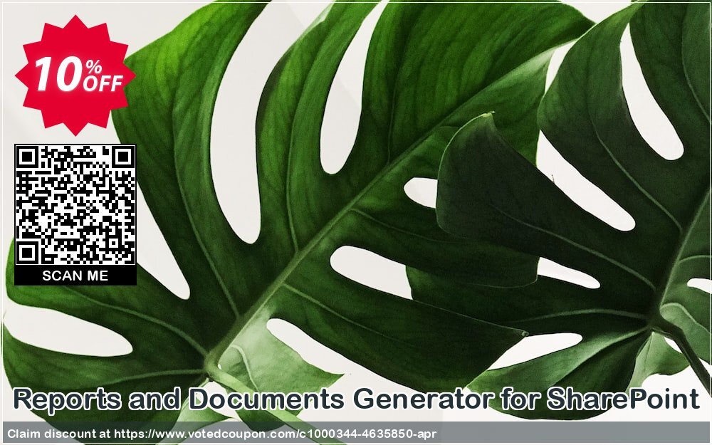 Reports and Documents Generator for SharePoint Coupon Code May 2024, 10% OFF - VotedCoupon