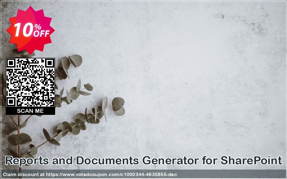 Reports and Documents Generator for SharePoint Coupon, discount Reports and Documents Generator for SharePoint imposing discounts code 2023. Promotion: imposing discounts code of Reports and Documents Generator for SharePoint 2023