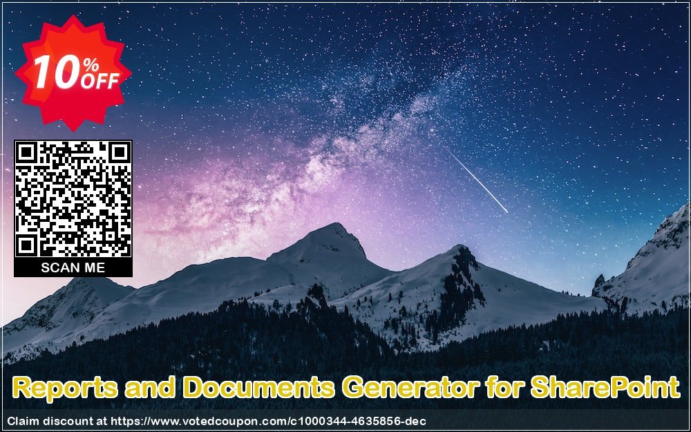 Reports and Documents Generator for SharePoint Coupon, discount Reports and Documents Generator for SharePoint stirring promotions code 2023. Promotion: stirring promotions code of Reports and Documents Generator for SharePoint 2023