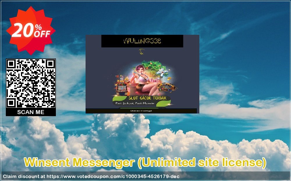Winsent Messenger, Unlimited site Plan  Coupon, discount Winsent Messenger (Unlimited site license) amazing discounts code 2023. Promotion: amazing discounts code of Winsent Messenger (Unlimited site license) 2023