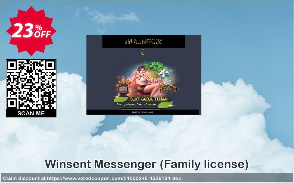 Winsent Messenger, Family Plan  Coupon, discount Winsent Messenger (Family license) best sales code 2023. Promotion: best sales code of Winsent Messenger (Family license) 2023