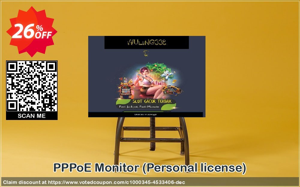 PPPoE Monitor, Personal Plan  Coupon, discount PPPoE Monitor (Personal license) special deals code 2023. Promotion: special deals code of PPPoE Monitor (Personal license) 2023