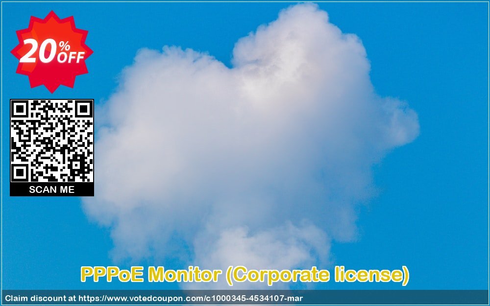 PPPoE Monitor, Corporate Plan  Coupon, discount PPPoE Monitor (Corporate license) fearsome offer code 2024. Promotion: fearsome offer code of PPPoE Monitor (Corporate license) 2024