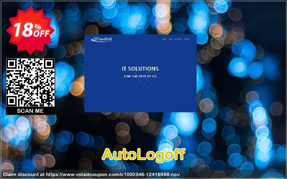 AutoLogoff Coupon, discount AutoLogoff excellent offer code 2023. Promotion: excellent offer code of AutoLogoff 2023