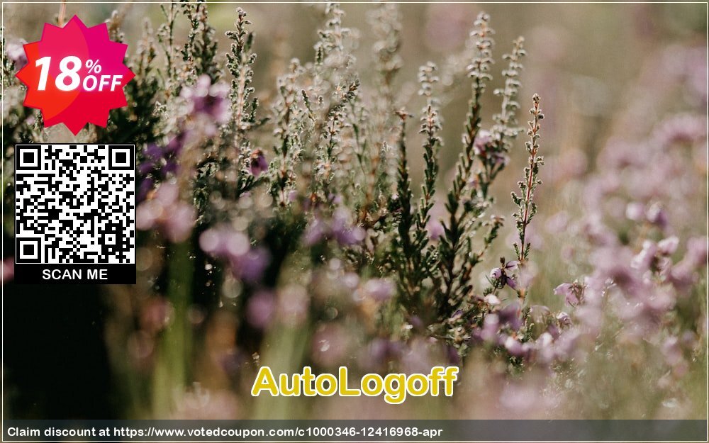 AutoLogoff Coupon, discount AutoLogoff excellent offer code 2025. Promotion: excellent offer code of AutoLogoff 2024