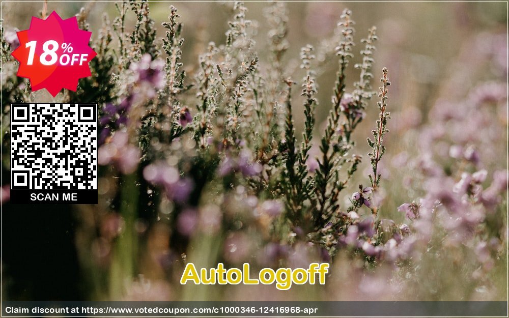 AutoLogoff Coupon, discount AutoLogoff excellent offer code 2024. Promotion: excellent offer code of AutoLogoff 2024