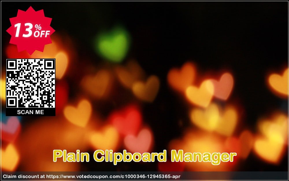 Plain Clipboard Manager Coupon, discount Plain Clipboard Manager stirring promo code 2024. Promotion: stirring promo code of Plain Clipboard Manager 2024