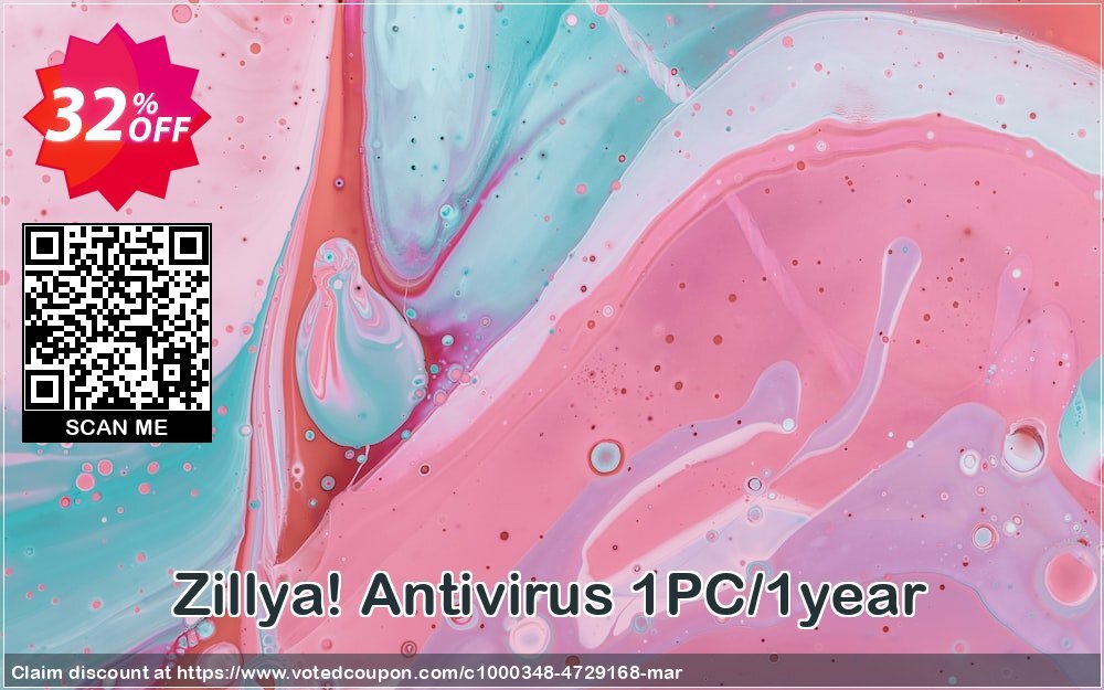 Zillya! Antivirus 1PC/1year Coupon, discount Zillya! Аntivirus 1PC/1year Stirring sales code 2024. Promotion: impressive deals code of Zillya! Аntivirus 1PC/1year 2024