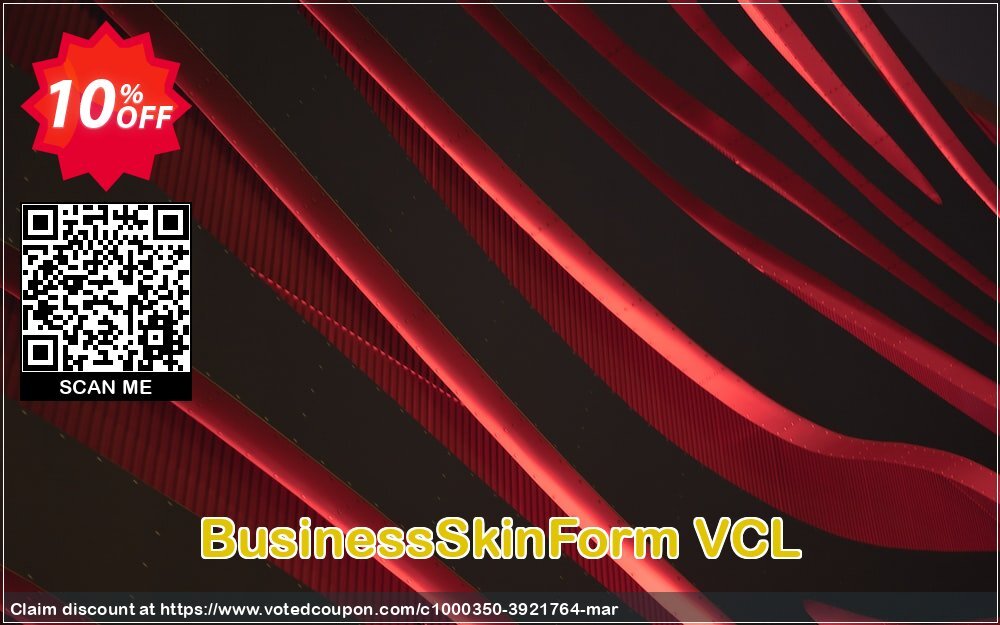 BusinessSkinForm VCL Coupon, discount BusinessSkinForm VCL best discounts code 2024. Promotion: best discounts code of BusinessSkinForm VCL 2024