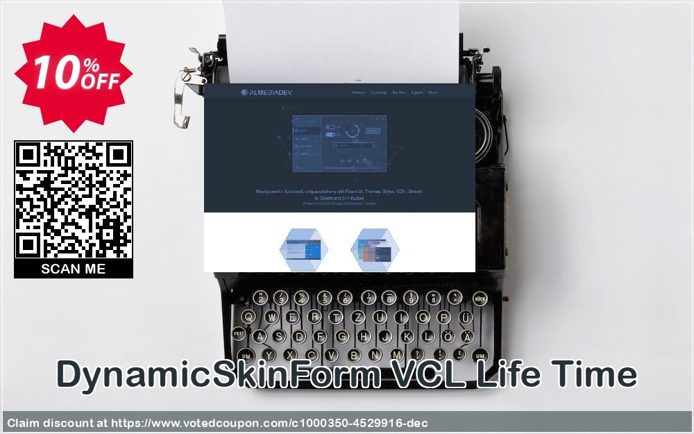DynamicSkinForm VCL Life Time Coupon, discount DynamicSkinForm VCL Life Time staggering promo code 2023. Promotion: staggering promo code of DynamicSkinForm VCL Life Time 2023