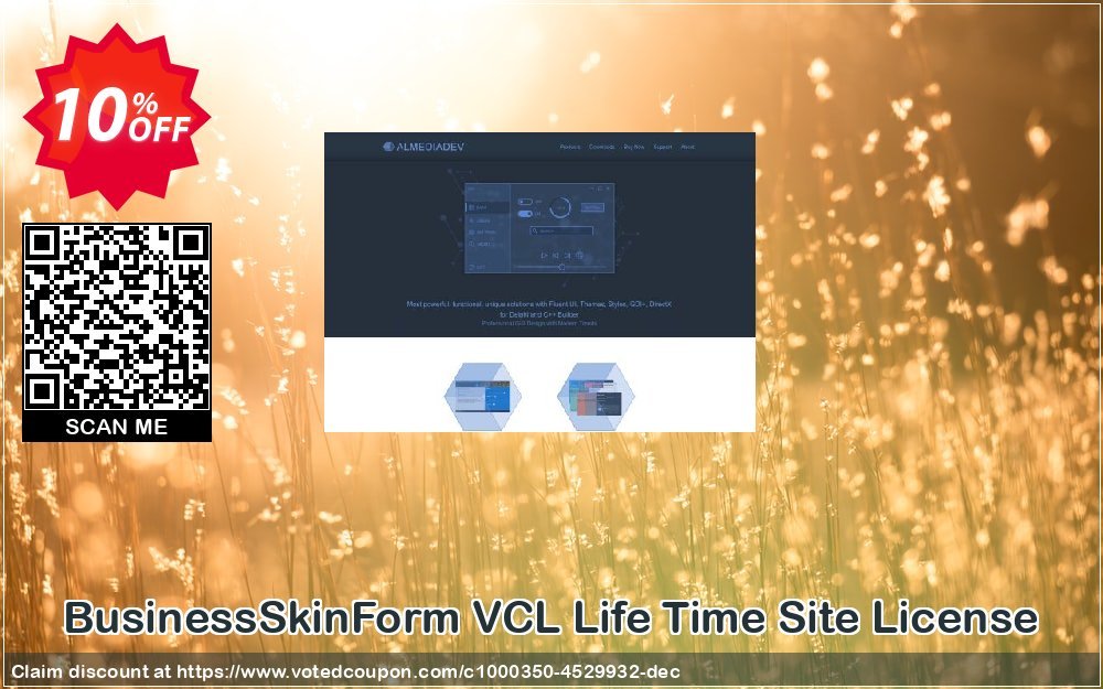 BusinessSkinForm VCL Life Time Site Plan Coupon, discount BusinessSkinForm VCL Life Time Site License hottest promotions code 2023. Promotion: hottest promotions code of BusinessSkinForm VCL Life Time Site License 2023
