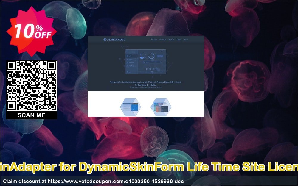 SkinAdapter for DynamicSkinForm Life Time Site Plan Coupon, discount SkinAdapter for DynamicSkinForm Life Time Site License stunning discounts code 2023. Promotion: stunning discounts code of SkinAdapter for DynamicSkinForm Life Time Site License 2023
