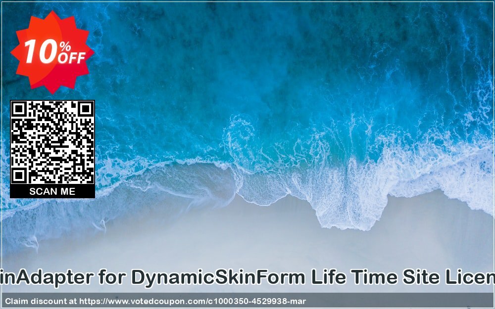 SkinAdapter for DynamicSkinForm Life Time Site Plan Coupon, discount SkinAdapter for DynamicSkinForm Life Time Site License stunning discounts code 2024. Promotion: stunning discounts code of SkinAdapter for DynamicSkinForm Life Time Site License 2024