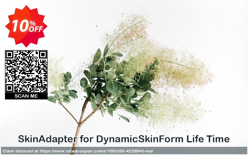 SkinAdapter for DynamicSkinForm Life Time Coupon, discount SkinAdapter for DynamicSkinForm Life Time imposing sales code 2024. Promotion: imposing sales code of SkinAdapter for DynamicSkinForm Life Time 2024