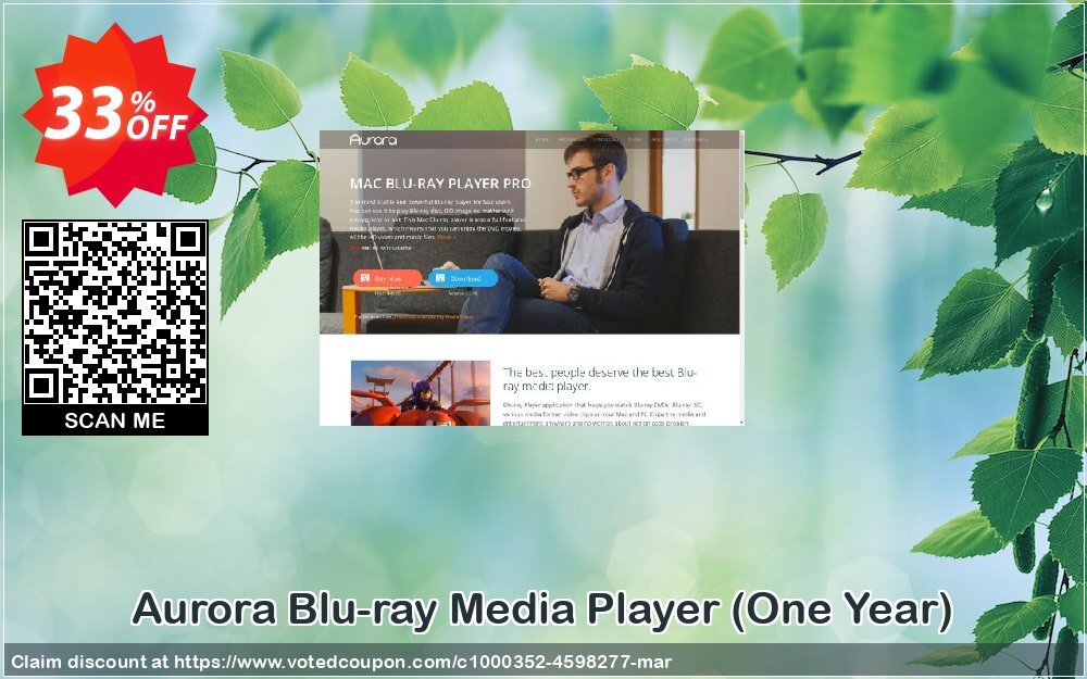 Aurora Blu-ray Media Player, One Year  Coupon Code Apr 2024, 33% OFF - VotedCoupon