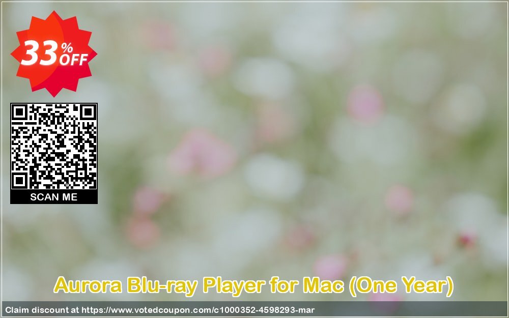 Aurora Blu-ray Player for MAC, One Year  Coupon Code Apr 2024, 33% OFF - VotedCoupon