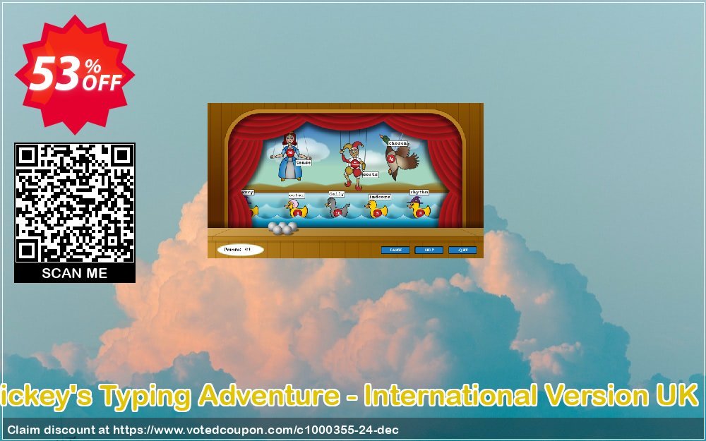 Disney: Mickey's Typing Adventure - International Version UK Keyboard Coupon Code Apr 2024, 53% OFF - VotedCoupon