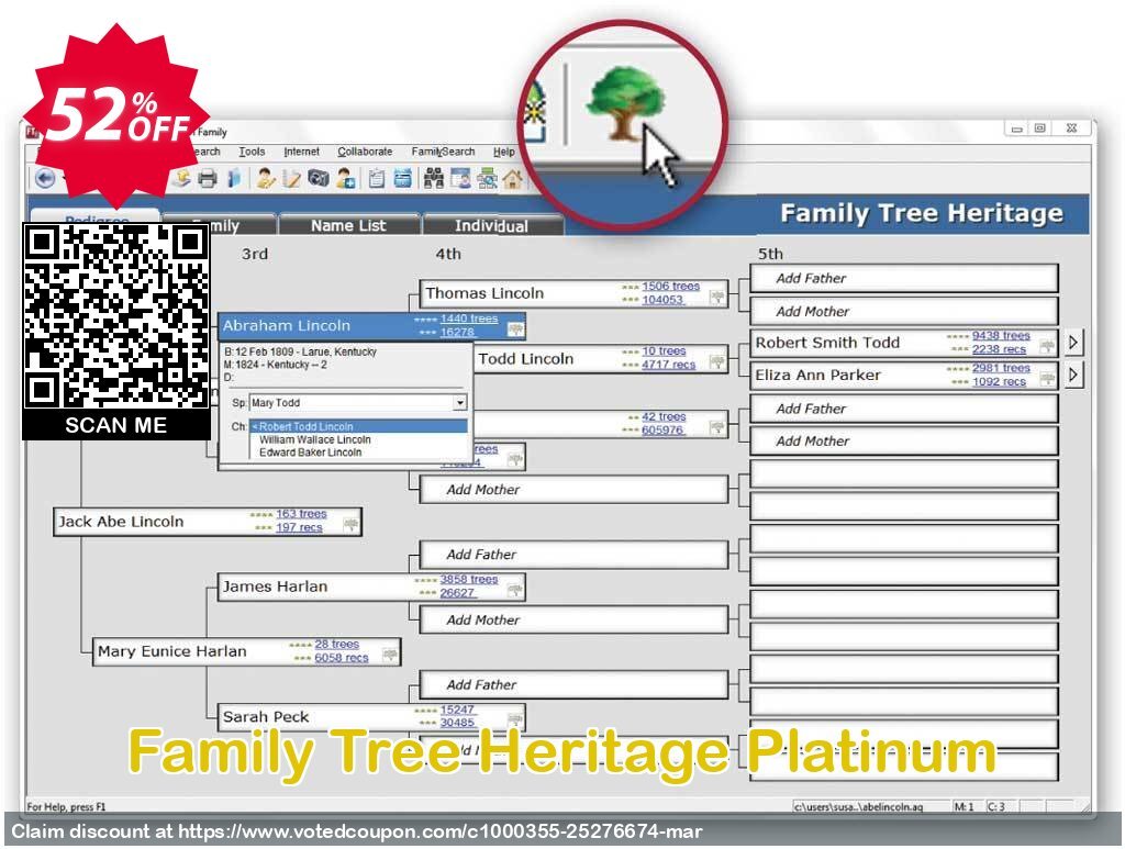 Family Tree Heritage Platinum Coupon Code Apr 2024, 52% OFF - VotedCoupon