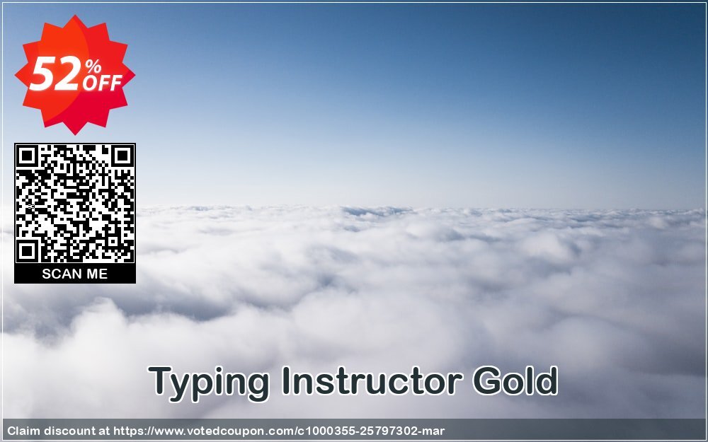 Typing Instructor Gold Coupon Code May 2024, 52% OFF - VotedCoupon