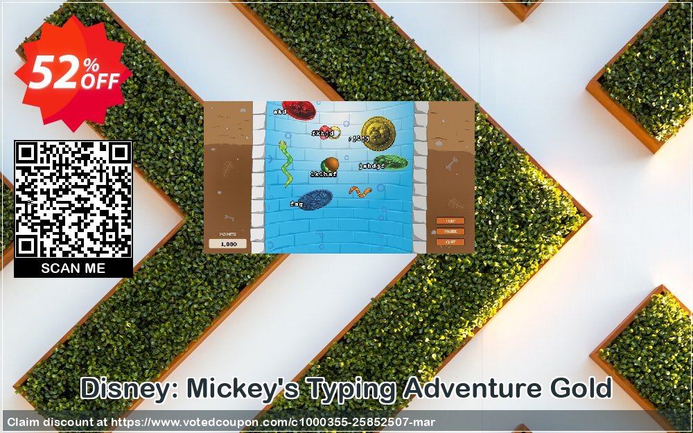 Disney: Mickey's Typing Adventure Gold Coupon Code May 2024, 52% OFF - VotedCoupon