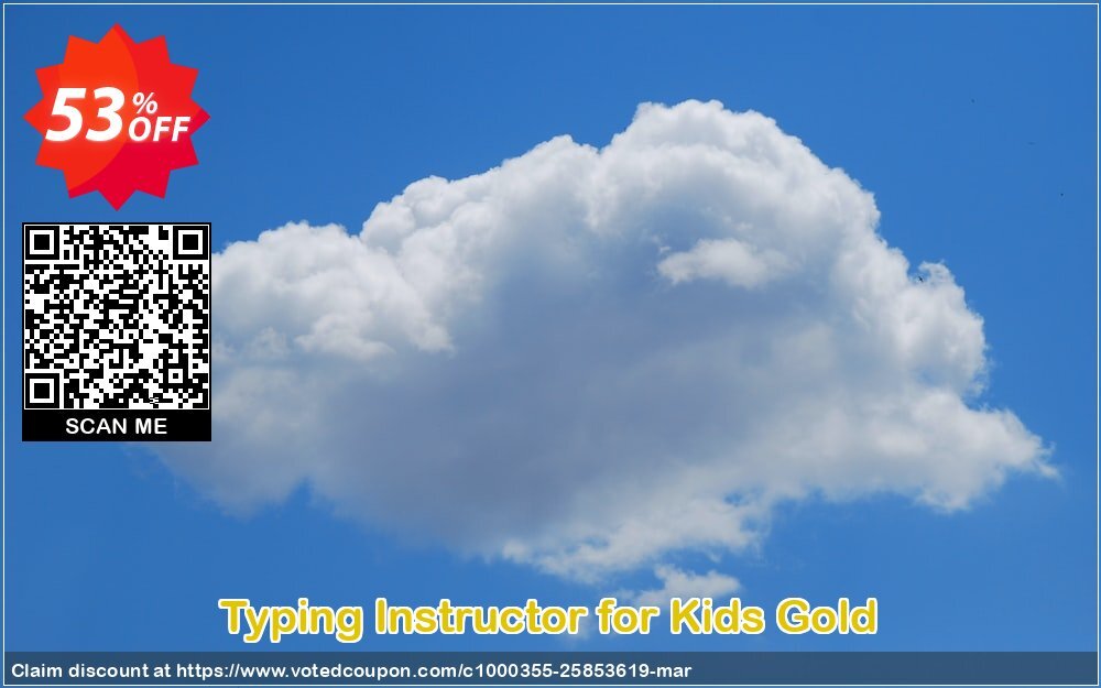 Typing Instructor for Kids Gold Coupon, discount TYPENOW. Promotion: super sales code of Typing Instructor® for Kids Gold – Windows 2024