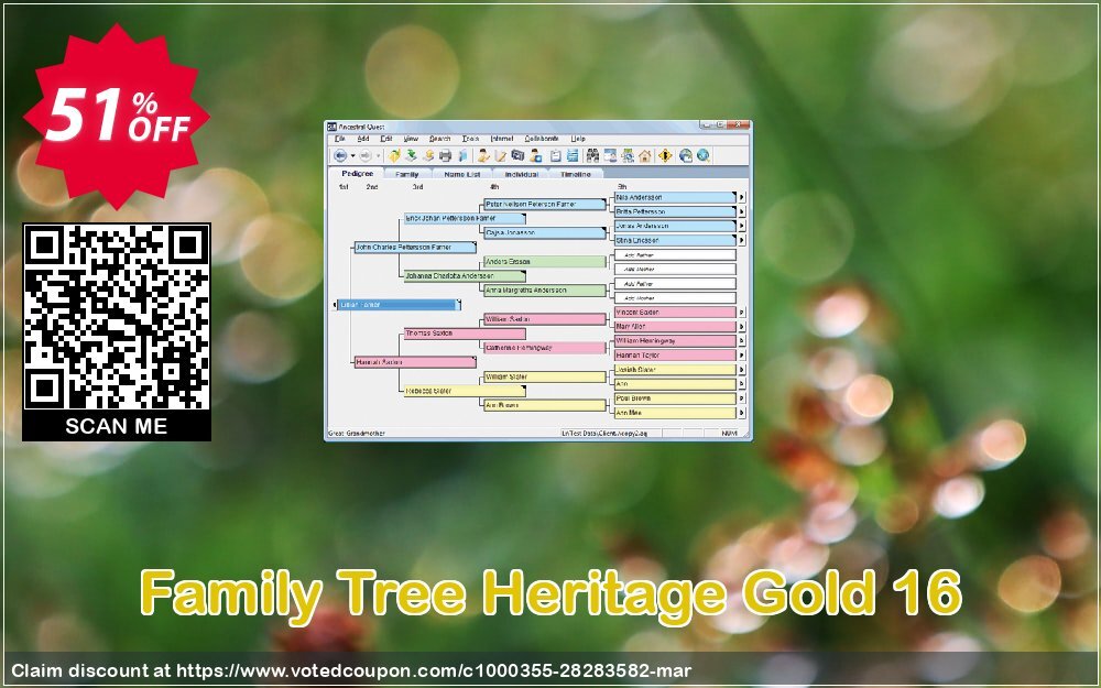 Family Tree Heritage Gold 16 Coupon Code May 2024, 51% OFF - VotedCoupon