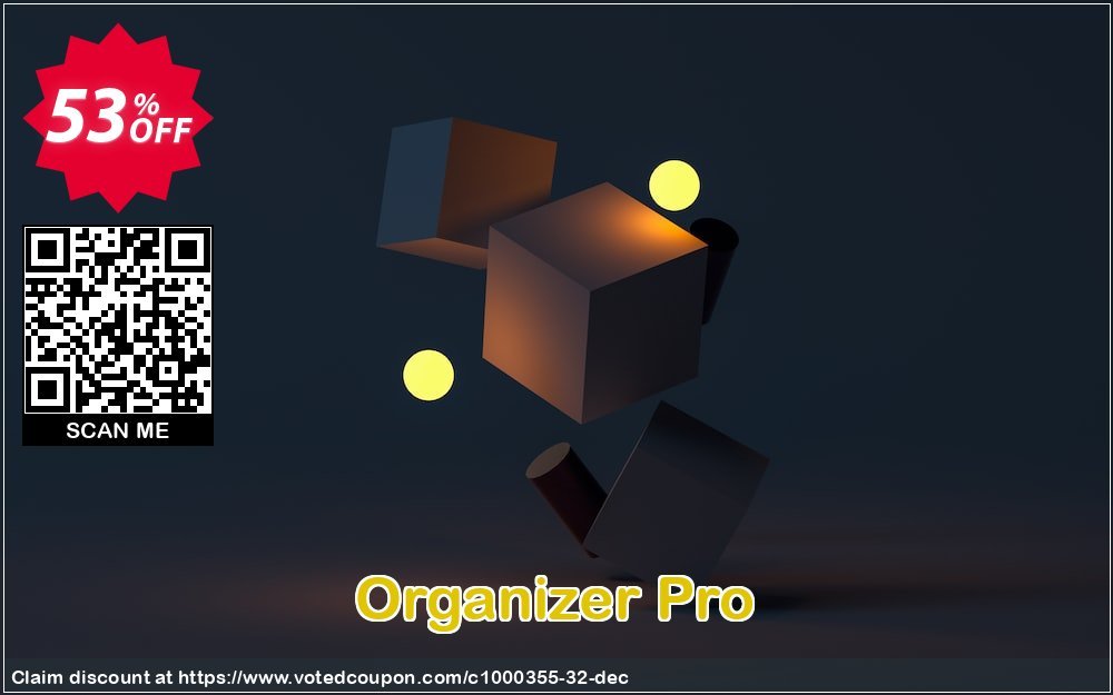 Organizer Pro Coupon, discount 30% OFF Organizer Pro, verified. Promotion: Amazing promo code of Organizer Pro, tested & approved