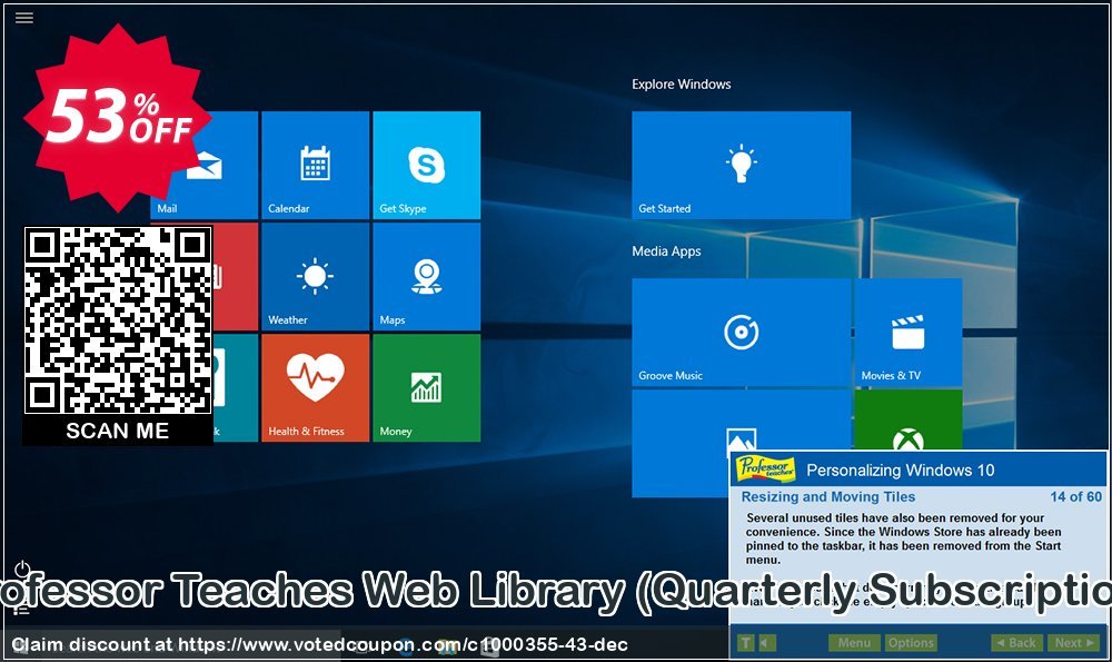 Professor Teaches Web Library, Quarterly Subscription  Coupon, discount 30% OFF Professor Teaches Web Library (Quarterly Subscription), verified. Promotion: Amazing promo code of Professor Teaches Web Library (Quarterly Subscription), tested & approved