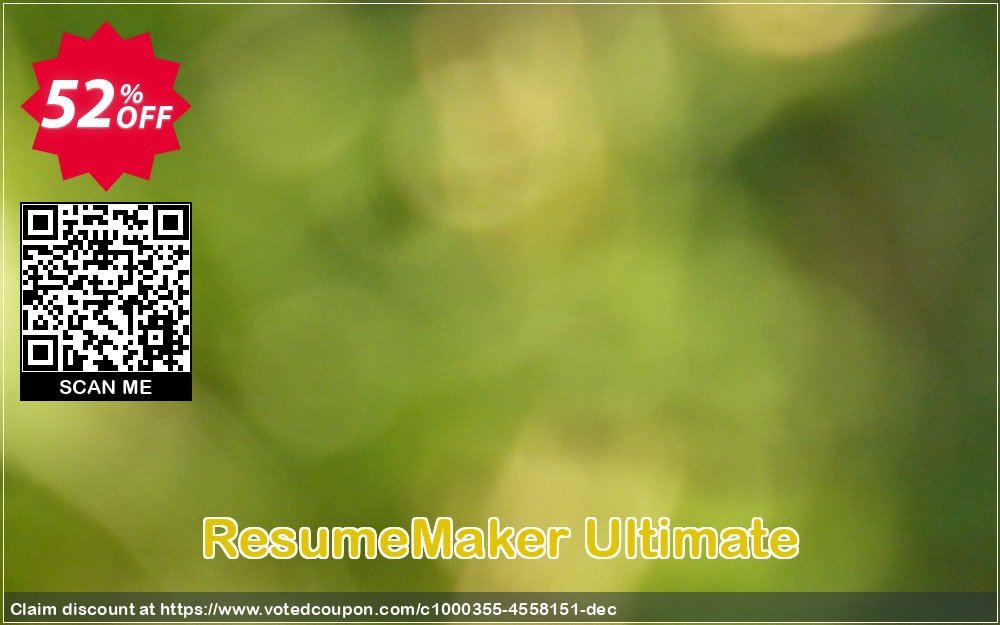 ResumeMaker Ultimate Coupon, discount ResumeMaker Ultimate best deals code 2023. Promotion: best deals code of ResumeMaker Ultimate 2023