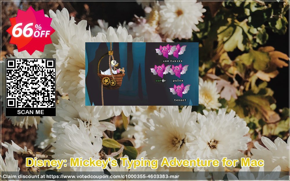 Disney: Mickey's Typing Adventure for MAC Coupon, discount Black Friday & Cyber Monday Are Here!. Promotion: dreaded sales code of Disney: Mickey's Typing Adventure (Mac) 2024