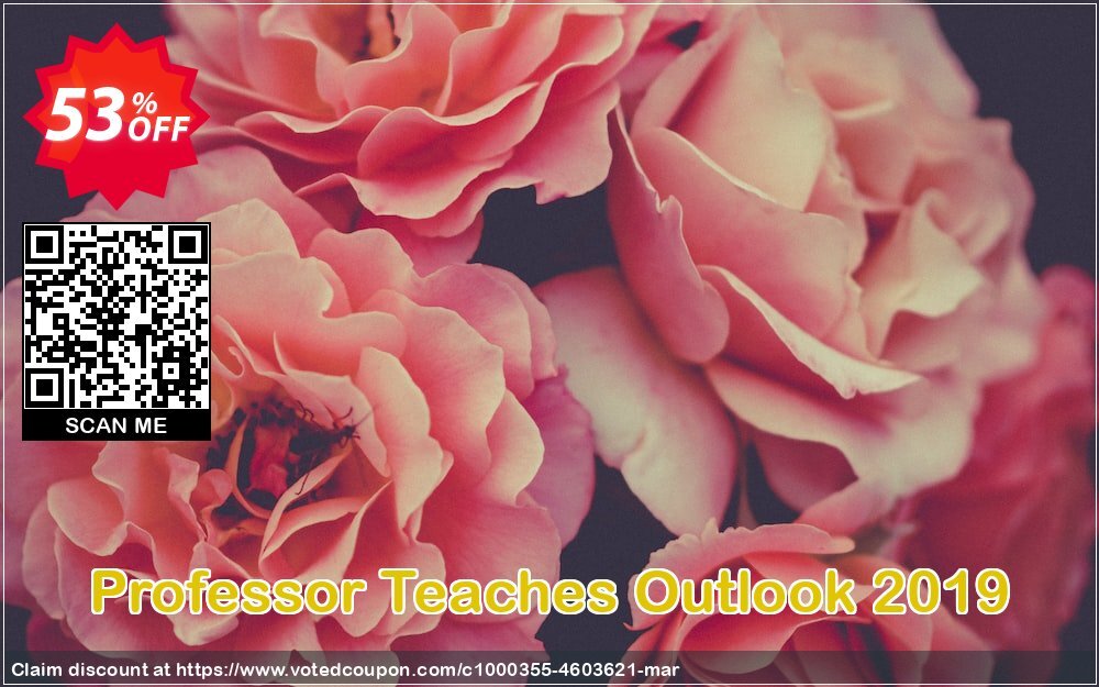 Professor Teaches Outlook 2019 Coupon, discount Professor Teaches Outlook 2013 super promotions code 2024. Promotion: super promotions code of Professor Teaches Outlook 2013 2024