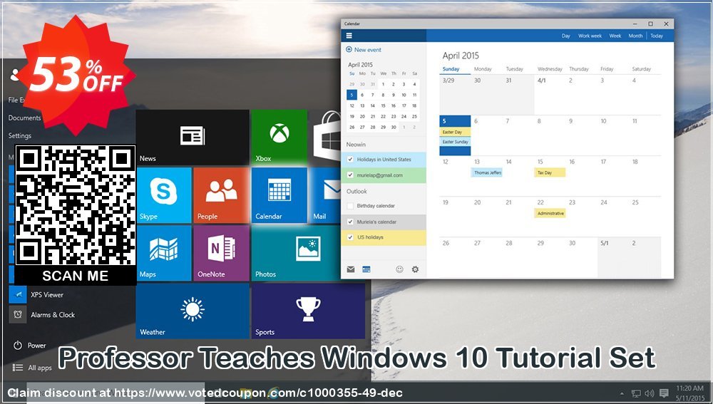 Professor Teaches WINDOWS 10 Tutorial Set Coupon, discount 30% OFF Professor Teaches Windows 10, verified. Promotion: Amazing promo code of Professor Teaches Windows 10, tested & approved
