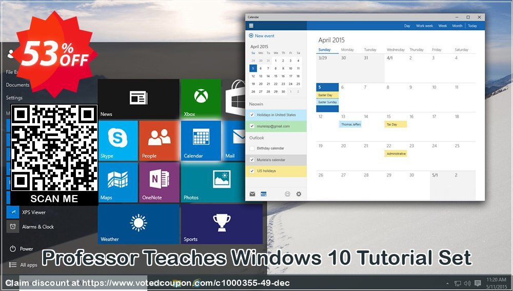 Professor Teaches WINDOWS 10 Tutorial Set Coupon Code Mar 2024, 53% OFF - VotedCoupon