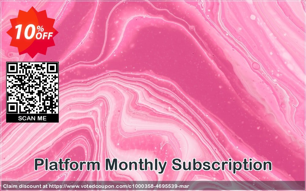 Platform Monthly Subscription Coupon Code May 2024, 10% OFF - VotedCoupon