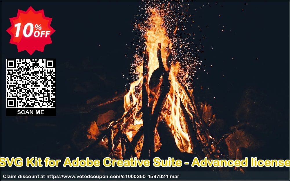 SVG Kit for Adobe Creative Suite - Advanced Plan Coupon, discount SVG Kit for Adobe Creative Suite - Advanced license amazing discounts code 2024. Promotion: amazing discounts code of SVG Kit for Adobe Creative Suite - Advanced license 2024