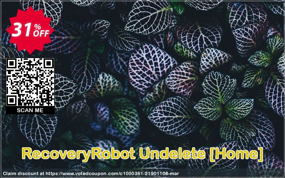 RecoveryRobot Undelete /Home/ Coupon Code Apr 2024, 31% OFF - VotedCoupon