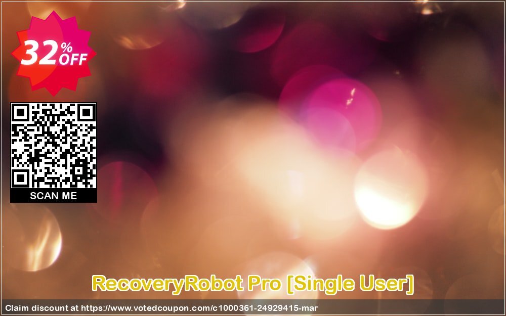 RecoveryRobot Pro /Single User/ Coupon, discount RecoveryRobot Pro [Single User] exclusive promotions code 2024. Promotion: exclusive promotions code of RecoveryRobot Pro [Single User] 2024