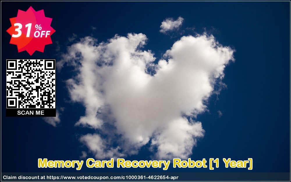 Memory Card Recovery Robot /Yearly/ Coupon Code May 2024, 31% OFF - VotedCoupon