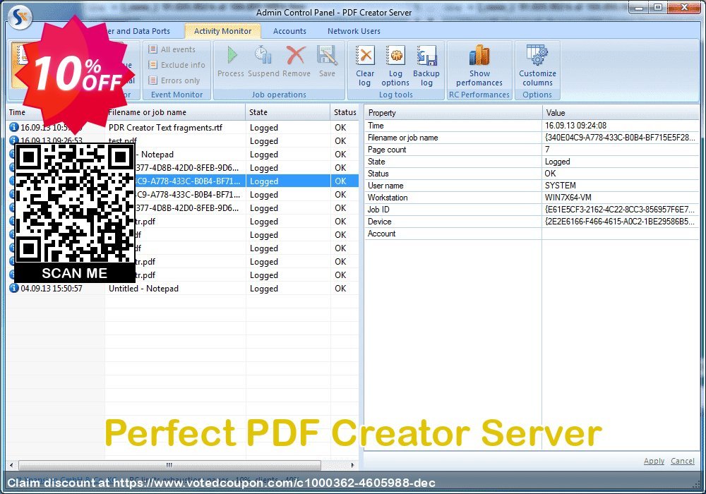 Perfect PDF Creator Server Coupon, discount PDF Creator Server awful promotions code 2023. Promotion: awful promotions code of PDF Creator Server 2023