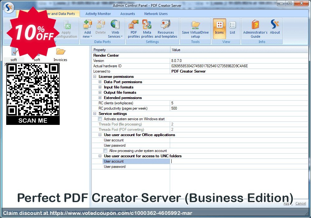 Perfect PDF Creator Server, Business Edition  Coupon Code Apr 2024, 10% OFF - VotedCoupon