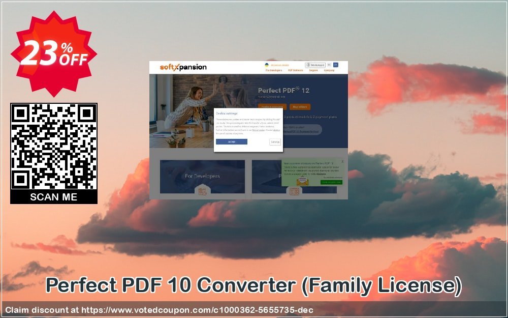 Perfect PDF 10 Converter, Family Plan  Coupon, discount Affiliate Promotion. Promotion: best discounts code of Perfect PDF 10 Converter (Family) 2024