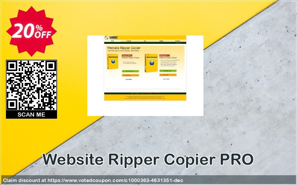 Website Ripper Copier PRO Coupon, discount Website Ripper Copier PRO fearsome offer code 2023. Promotion: fearsome offer code of Website Ripper Copier PRO 2023