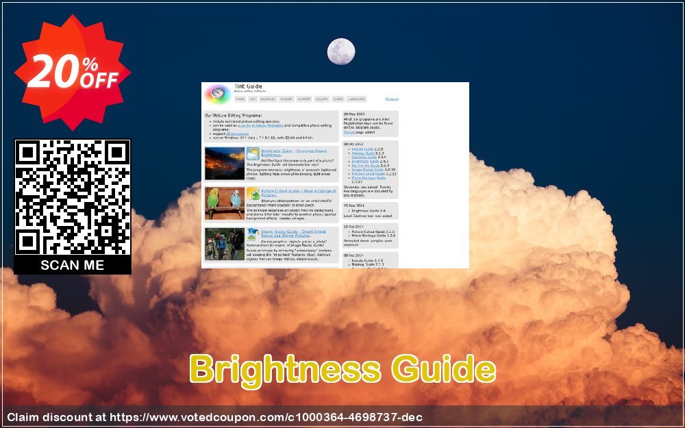 Brightness Guide Coupon, discount Brightness Guide staggering discounts code 2023. Promotion: staggering discounts code of Brightness Guide 2023