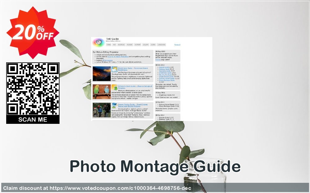 Photo Montage Guide Coupon, discount Photo Montage Guide awesome discount code 2023. Promotion: awesome discount code of Photo Montage Guide 2023