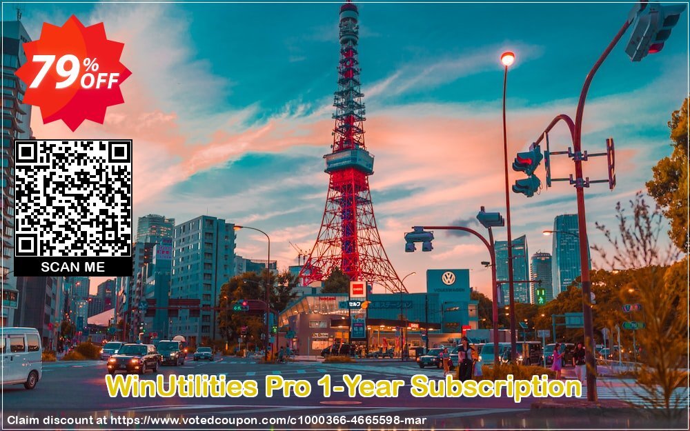 WinUtilities Pro 1-Year Subscription Coupon, discount WinUtilities Pro 1-Year Subscription formidable promo code 2024. Promotion: formidable promo code of WinUtilities Pro 1-Year Subscription 2024